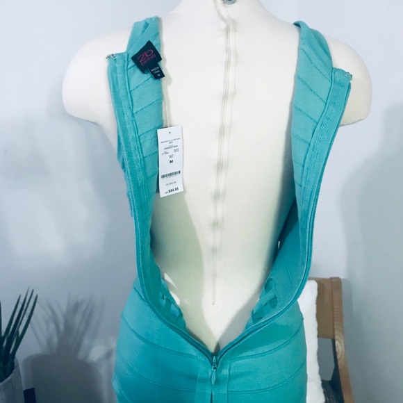 2B BEBE CUTOUT WAISTE BANDAGE DRESS 👗 NWT - Picture 10 of 16